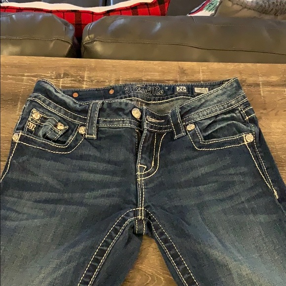 ❌SOLD❌ Buckle boot cut jeans - Picture 2 of 6